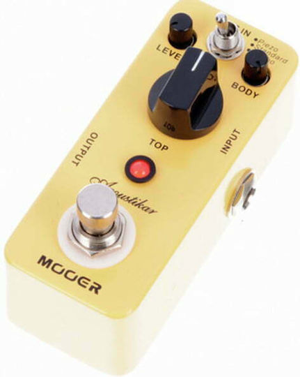 Mooer Acoustikar Pedale Simulator E-Gitarre