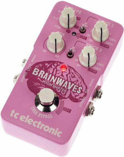 TC Electronic Brainwaves Pitch Shifter Pedals Effect Pitch­shifter Electric Guitar and Electric Bass
