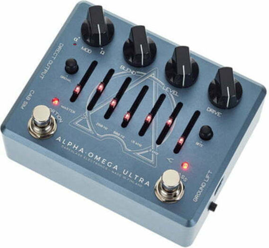 Darkglass Alpha Omega Ultra V2 Pedale Wirkung Overdrive E-Bass