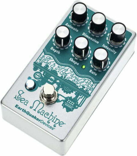 EarthQuaker Devices Sea Machine V3 EQDSEA3 Pedale Wirkung Chorus E-Gitarre und E-Bass