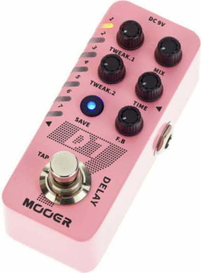 Mooer D7 Педал Ефект Забавяне / Looper Електрическа китара и Електрически бас