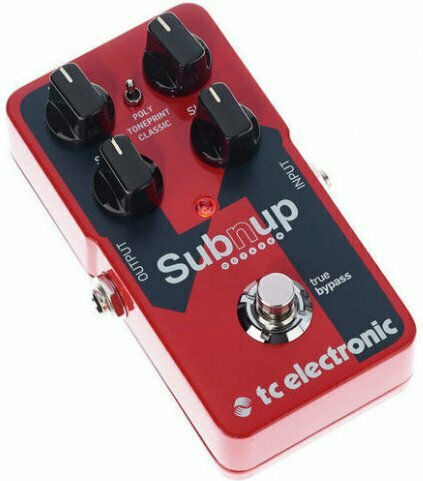 TC Electronic Sub n Up Pedale Wirkung Oktavierer E-Gitarre und E-Bass
