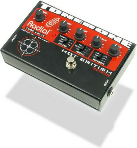Radial Hot British Tube R800 7010 Pedals EffectDistortion Electric Guitar R800 7010