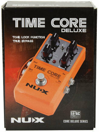 NUX Time Core Deluxe TIMECOREDLX Pedală Efectul Întârziere Chitară electrică
