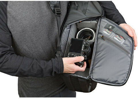 Lowepro Τσάντα Πλάτης Φωτογραφικής Μηχανής FreeLine BP 350 AW σε Μαύρο Χρώμα