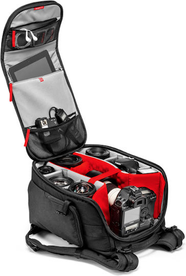 Manfrotto Τσάντα Πλάτης Φωτογραφικής Μηχανής Professional 30 Μαύρη