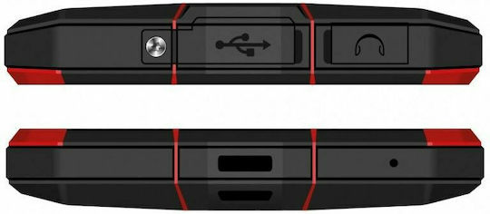 MaxCom MS507 Dual SIM (3/32GB) Μαύρο