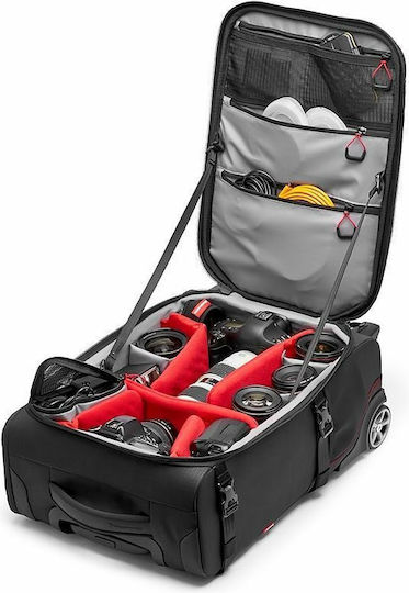 Manfrotto Pro Light Reloader Air-55 Camera Bag with Wheels Black