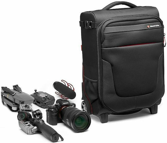 Manfrotto Pro Light Reloader Air-50 Βαλίτσα Φωτογραφικής Μηχανής με Ροδάκια Μαύρη