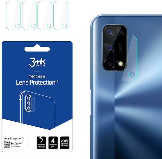 3MK Flexible Lens Protector Προστασία Κάμερας Tempered Glass Διάφανο για το Realme 7
