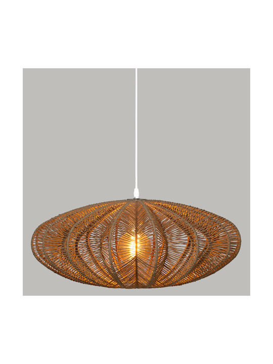 Atmosphera Tery Adjustable Ceiling Light Beige with E27 Socket 57x57cm