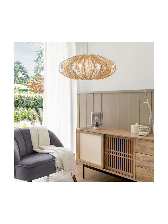 Atmosphera Tery Adjustable Ceiling Light Beige with E27 Socket 57x57cm