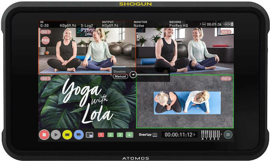 Atomos Shogun 7'' 4K HDMI Quad SDI Monitor De Înregistrare Comutator Monitor - Înregistrator