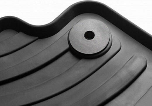 Gledring Set of Front and Rear Mats 4pcs for Opel Meriva 2010 Black
