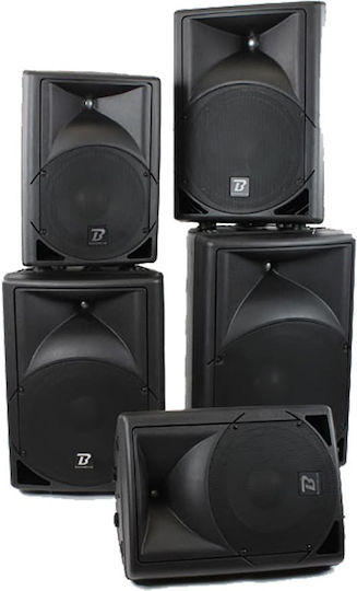 BoomToneDj MS12A Αυτοενισχυόμενο Ηχείο PA 200W με Woofer 12" 50.5x27.5x66.5εκ.