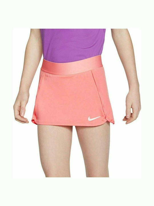 Παιδική Φούστα Dri-Fit Μονόχρωμη Πορτοκαλί