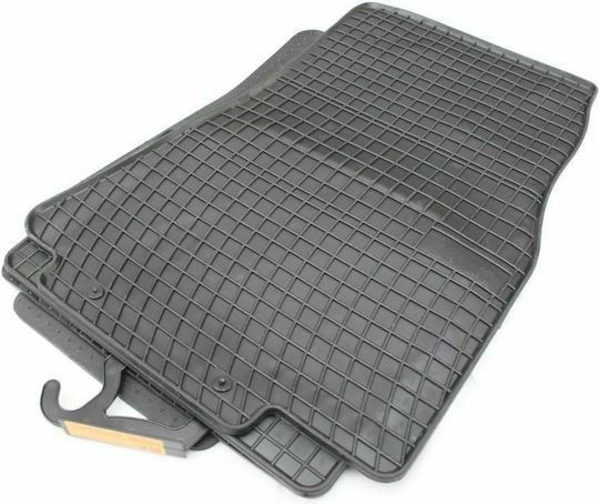 Frogum Set of Front and Rear Mats 4pcs for Mercedes-Benz B Class 2004-2011 Black
