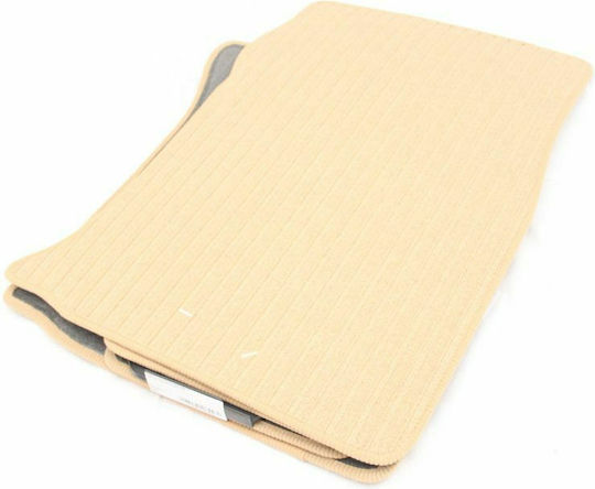 Petex Set of Front and Rear Mats 4pcs for Toyota Land Cruiser 2003-2009 Beige