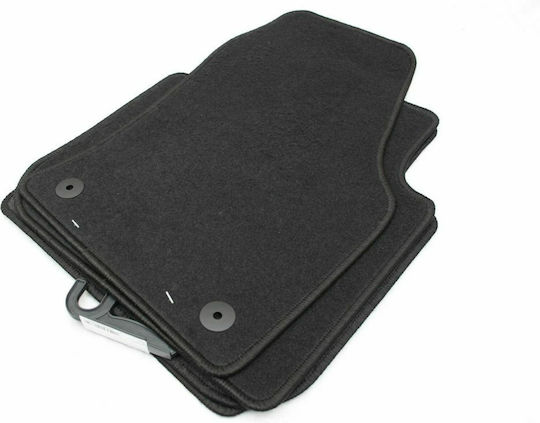 Petex Set of Front and Rear Mats 4pcs for Skoda Kodiaq 2017+ Black