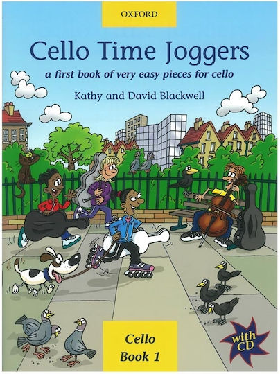 Oxford Oxford University Press Cello Time Joggers Βιβλίο Θεωρίας για Βιολί + CD