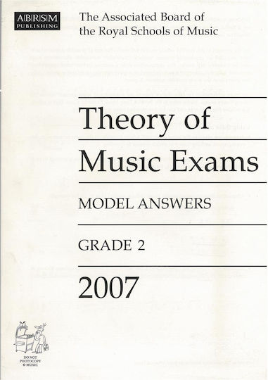 ABRSM Theory of Music Exams 2007 Βιβλίο Θεωρίας Model Answers Grade 2