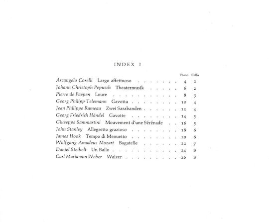 Schott Melodies By Old Masters for Young Cellists за Пиано / Виолончело Том 2 Том 2