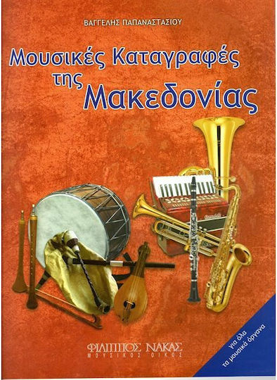 Nakas Μουσικές Καταγραφές της Μακεδονίας für Blasinstrumente