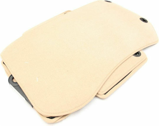 Petex Set of Front and Rear Mats 4pcs for BMW Series 3 1991-1999 Beige