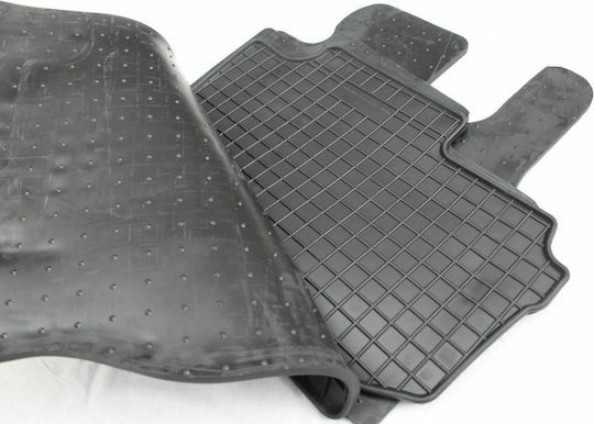 Frogum Set of Front and Rear Mats 4pcs for Nissan Leaf 2017+ Black