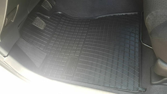 Frogum Set of Front and Rear Mats 4pcs for Toyota Corolla Verso 2004-2009 Black