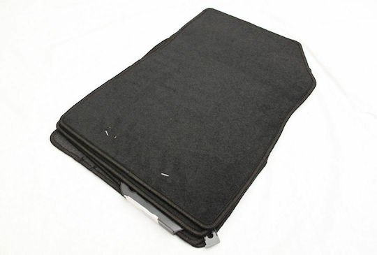 Petex Set of Front and Rear Mats 4pcs for Nissan Micra 2010+ Black