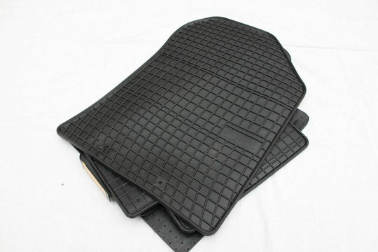 Frogum Set of Front and Rear Mats 4pcs for Toyota Corolla Verso 2004-2009 Black