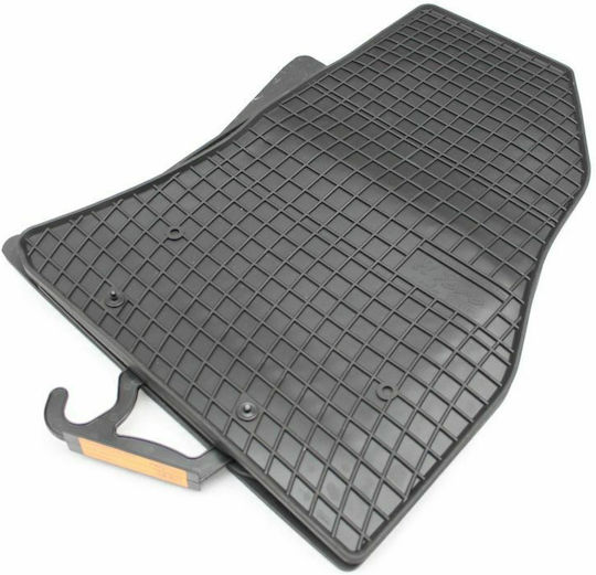 Frogum Set of Front and Rear Mats 4pcs for Fiat 500L 2012 Black