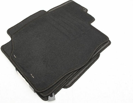 Petex Set of Front and Rear Mats 4pcs for Nissan Navara 2005-2010 Black