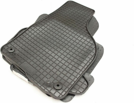 Petex Σετ Μπροστινά και Πίσω Πατάκια 4τμχ για Volkswagen Eos 2006 Μαύρα
