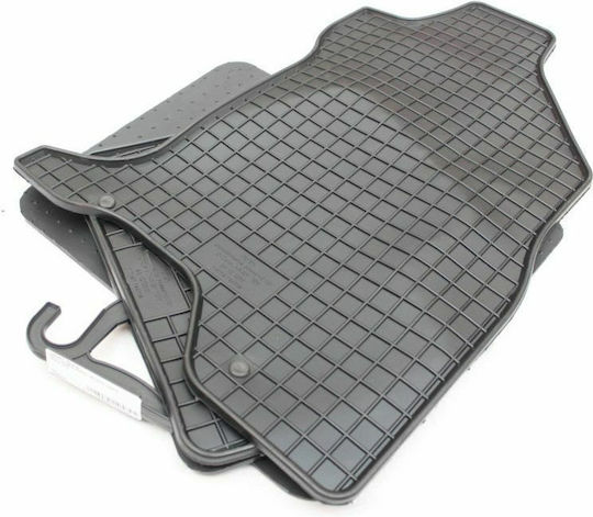 Petex Set of Front and Rear Mats 4pcs for Peugeot iOn Mitsubishi i-MiEV Citroen C-Zero 2010 Black