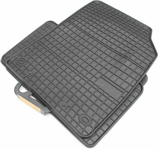 Frogum Set of Front and Rear Mats 4pcs for Volvo XC 90 2015 Black