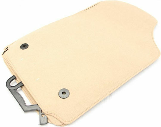 Petex Set of Front and Rear Mats 4pcs for Audi A2 2000-2005 Beige