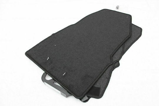 Petex Set of Front and Rear Mats 3pcs for Ford Transit 2014 Black