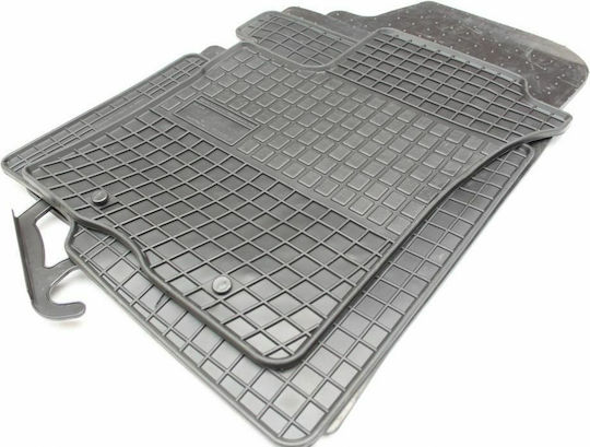 Frogum Set of Front and Rear Mats 4pcs for Mercedes-Benz ML 1998-2005 Black