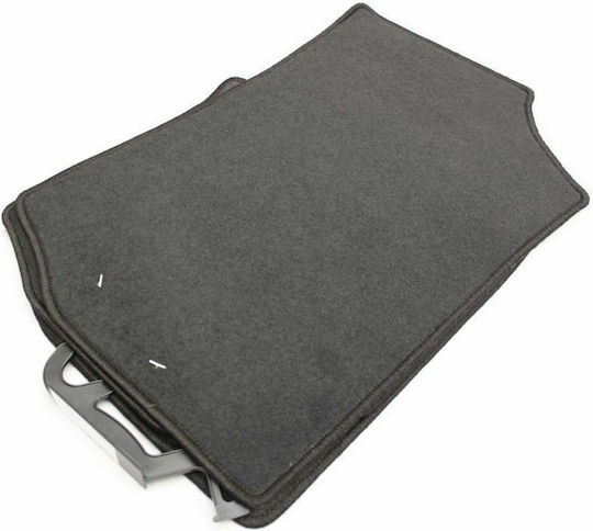 Petex Set of Front and Rear Mats 4pcs for Peugeot 107 2005-2014 Black