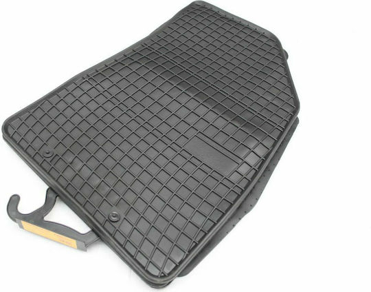 Frogum Set of Front and Rear Mats 4pcs for Chevrolet Aveo 2011 Black