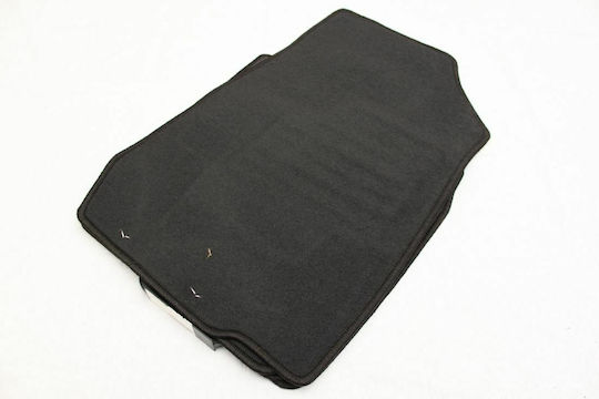 Petex Set of Front and Rear Mats 4pcs for Dacia Logan 2007-2013 Black