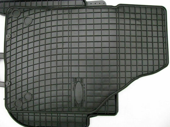 Frogum Set of Front and Rear Mats 4pcs for Volkswagen Touran 2003-2014 Black