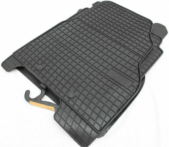 Frogum Set of Front and Rear Mats 4pcs for Renault Kangoo 2008 Black