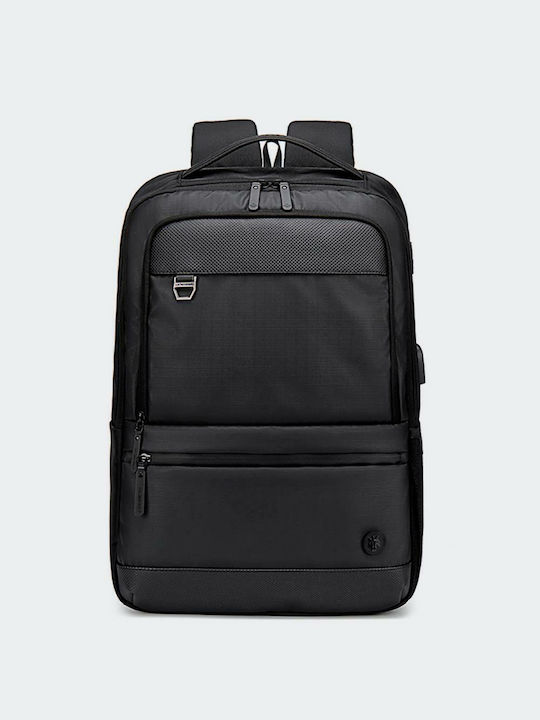 Arctic Hunter Golden Wolf GB00402 Waterproof Laptop Backpack 15.6" with USB Port in Black Colour