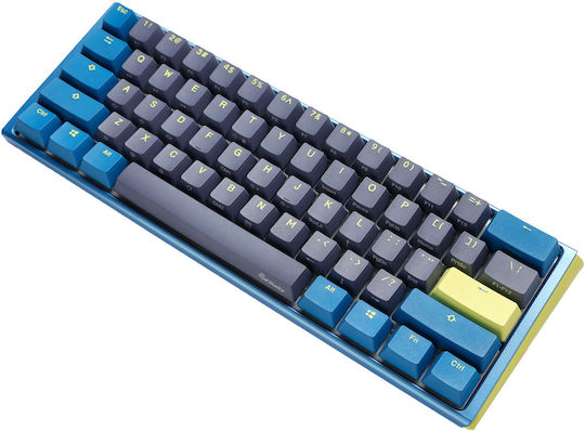 Ducky One 3 Mini Daybreak Series 61 Gaming Mechanical Keyboard 60% with Cherry MX Brown switches and RGB lighting (English US) Blue