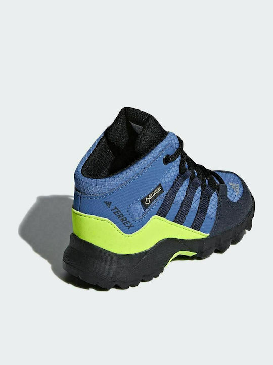 Kids Hiking Boots Terrex Mid Waterproof Trace Royal / Collegiate Navy / Solar Slime