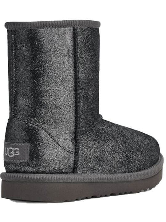 Classic II Suede Kids Boots Black