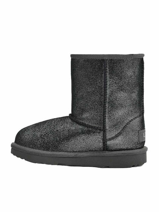 Classic II Suede Kids Boots Black